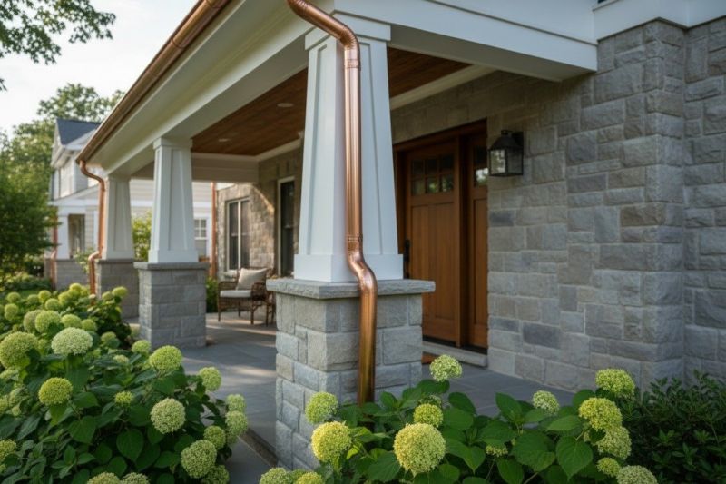 Copper Gutter Replacement