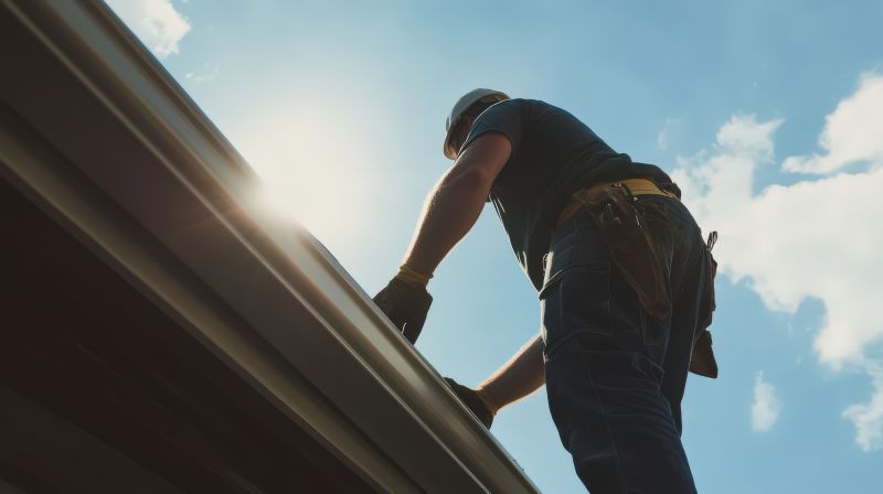 Warehouse Gutter Installation